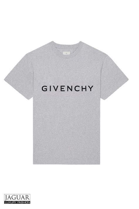 givenchy t shirt grey roter patch|Givenchy t shirts.